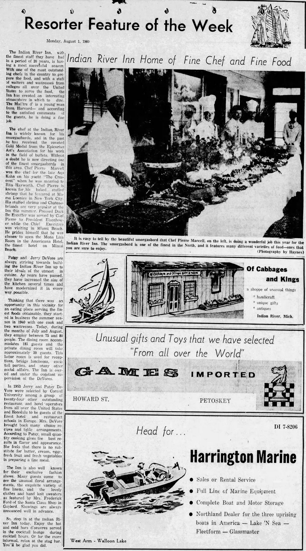 Indian River Inn (Brass Rail Bar & Grill) - Aug 1 1960 (newer photo)